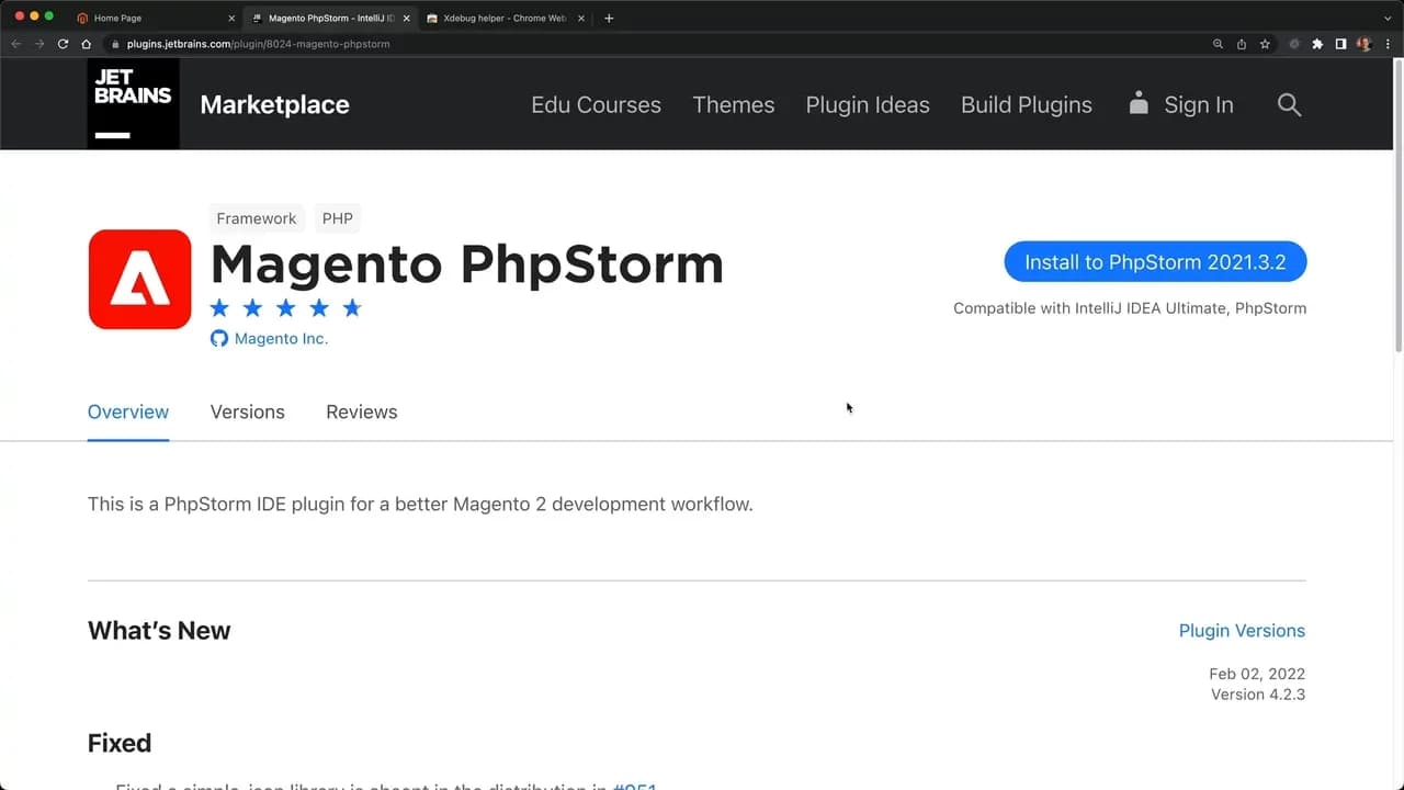 Set up development tooling for Magento