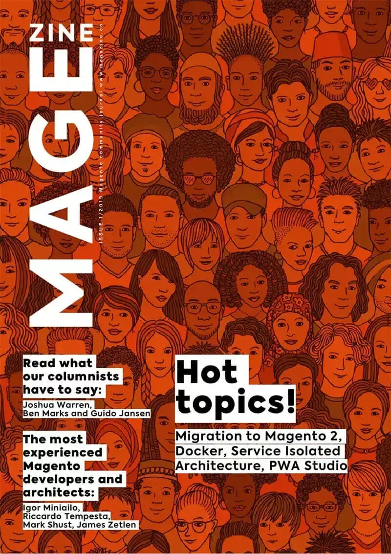 The first issue of MageZine, 2019