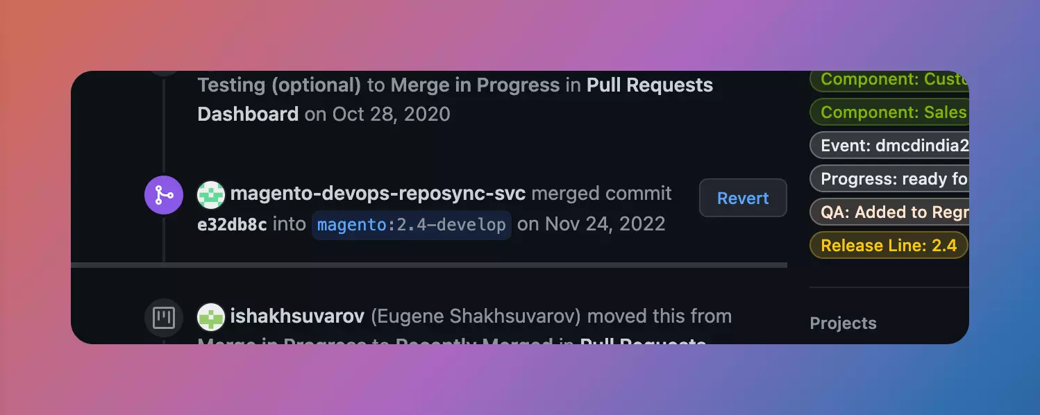 Merged GitHub commit