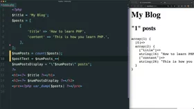 Count the elements in an array in PHP