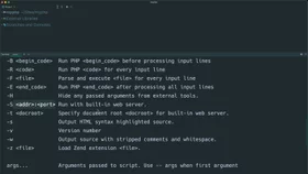 Start the built-in PHP web server