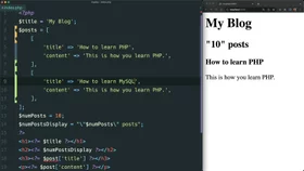 Create a nested or multidimensional array in PHP