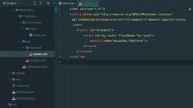 Configure the Project sidebar in PhpStorm