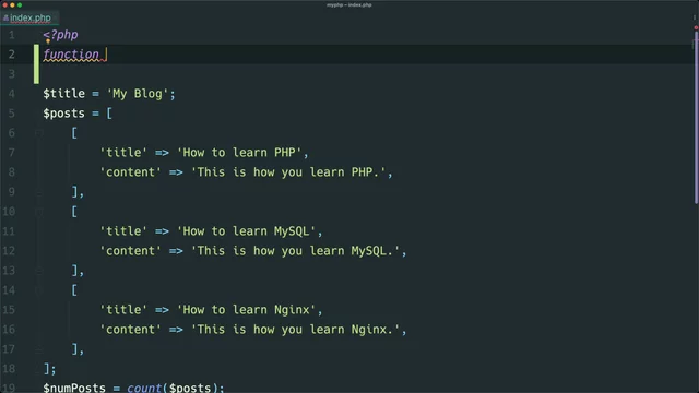 Create a function