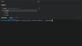 Generate and deploy static content files using CLI in Magento
