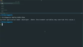 Enabling developer mode in Magento