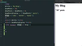 Display array contents with a foreach loop in PHP