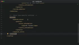 Configure scope with XML in Magento