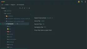 Application and directory structure of Magento