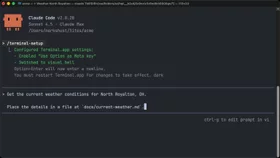 Send a message to Claude Code