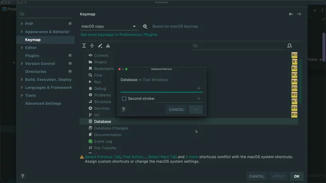 Set up keyboard shortcuts with keymaps