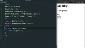 Use an array key to determine the current iteration in PHP