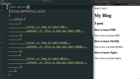 Use type coercion and strict data types in PHP