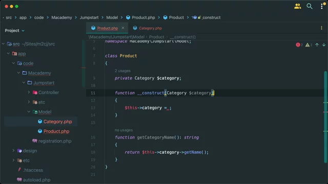Dependency injection and Object Manager