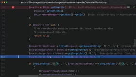 URL rewrite and redirect process in Magento