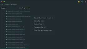Understand project and directory structure of Magento