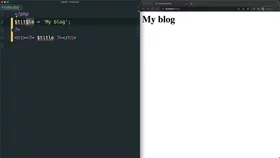 Create and name variables in PHP
