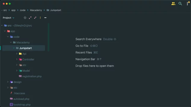 Create a template file
