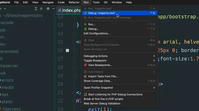 Trigger an Xdebug breakpoint for CLI commands in PhpStorm with Docker