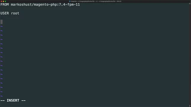 Install a new PHP extension by building a custom Docker image