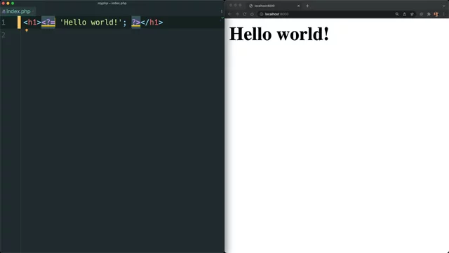 Write short echo tags