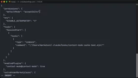 Set a default editing mode for Claude Code