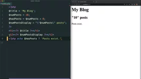 Refactor an if else statement into a ternary in PHP