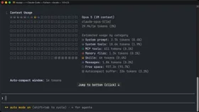 Manage token and context usage in Claude Code
