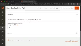 Create catalog price rules that target product attributes in Magento