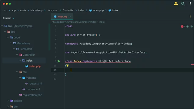 Create a controller