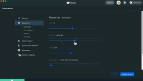 Install Docker Desktop and configure preferences in Docker