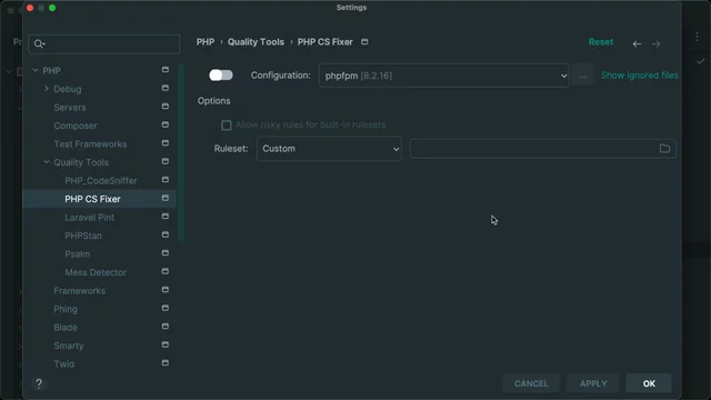 Configure PHPCSF for Magento