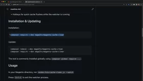 Enable automatic cache clearing for development in Magento