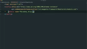 Create a module definition file in Magento