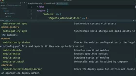 Enable a module in Magento