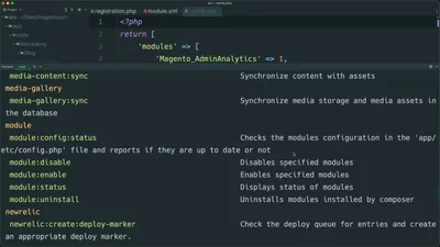 Enable a module
