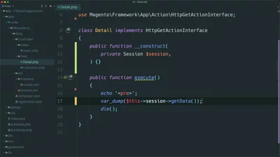 Create a singleton object with dependency injection