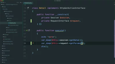 Create a class that implements an interface