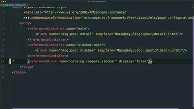 Remove or control the display of a block