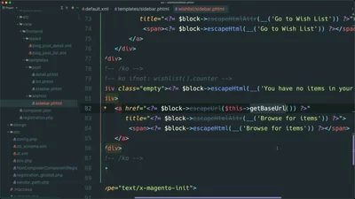 Override an existing block template