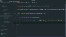 Create a collection in Magento