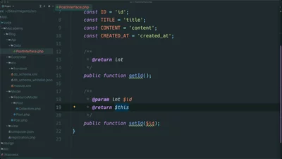 Create a data transfer object (DTO) interface
