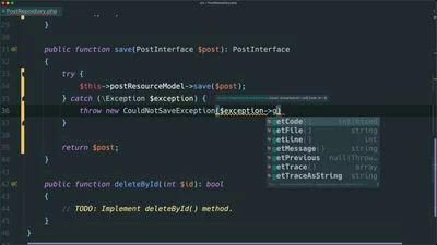 Save data with a resource model