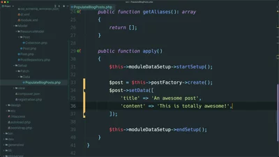 Save data using a repository