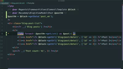 Pass data to a template using a ViewModel