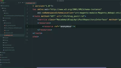 Expose a REST API endpoint using a repository