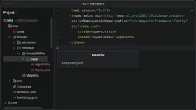 Create a custom child theme for Hyvä