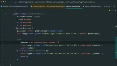 Override core classes with class preferences