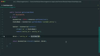 Avoid direct SQL queries