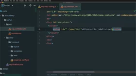 Add a host to the content security policy XML in Magento